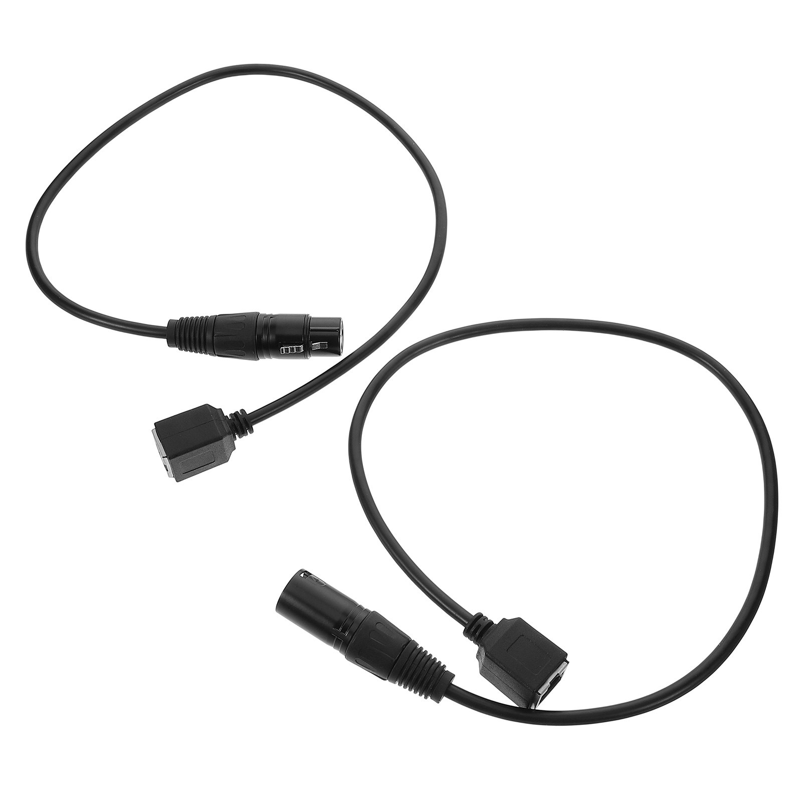 Event & Party Supply - 2 Stück Beleuchtungsadapterkabel 3-adrig auf RJ45