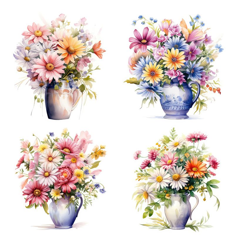 Flower Wall Panel - C51 # minimalist ische Blumen Wanda