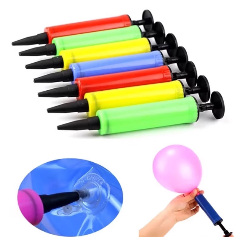 1pc Zufällige Farbe Tragbare M – Balloon Pump Hand Bewertung und Preis