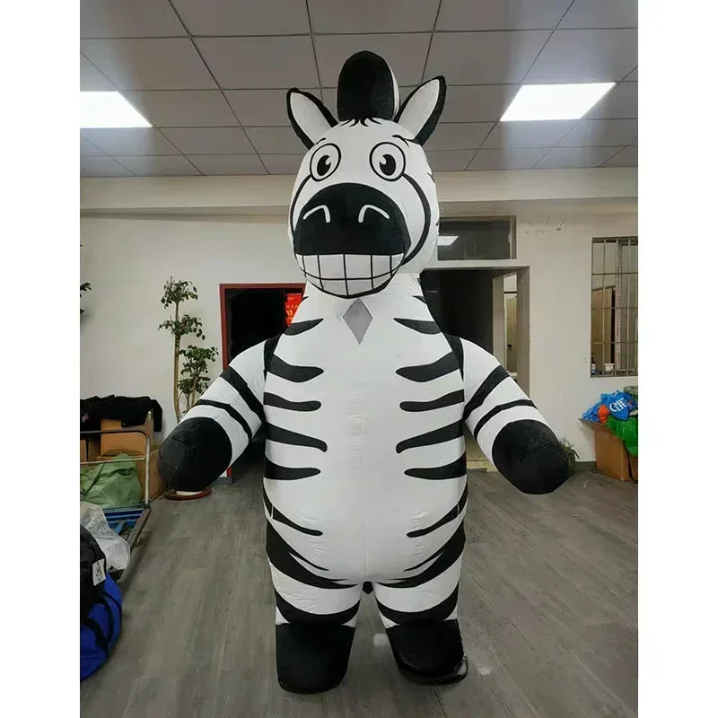Aufblasbares Zebra-Maskottchen – Event & Party Supply Bewertung und Preis