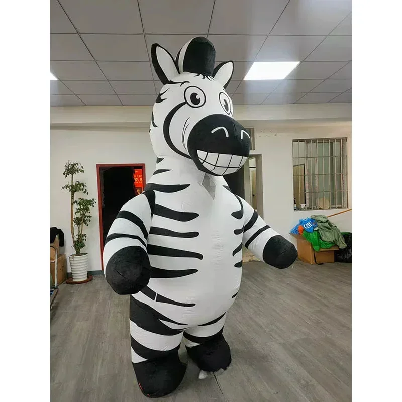 Aufblasbares Zebra-Maskottchen – Event & Party Supply Bewertung und Preis