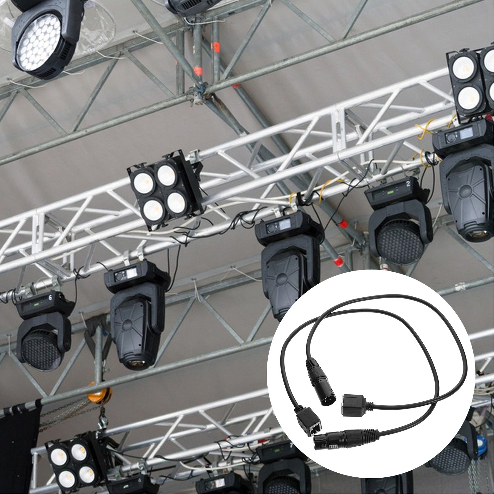 2 Stück Beleuchtungsadapterkab – Event & Party Supply Bewertung und Preis