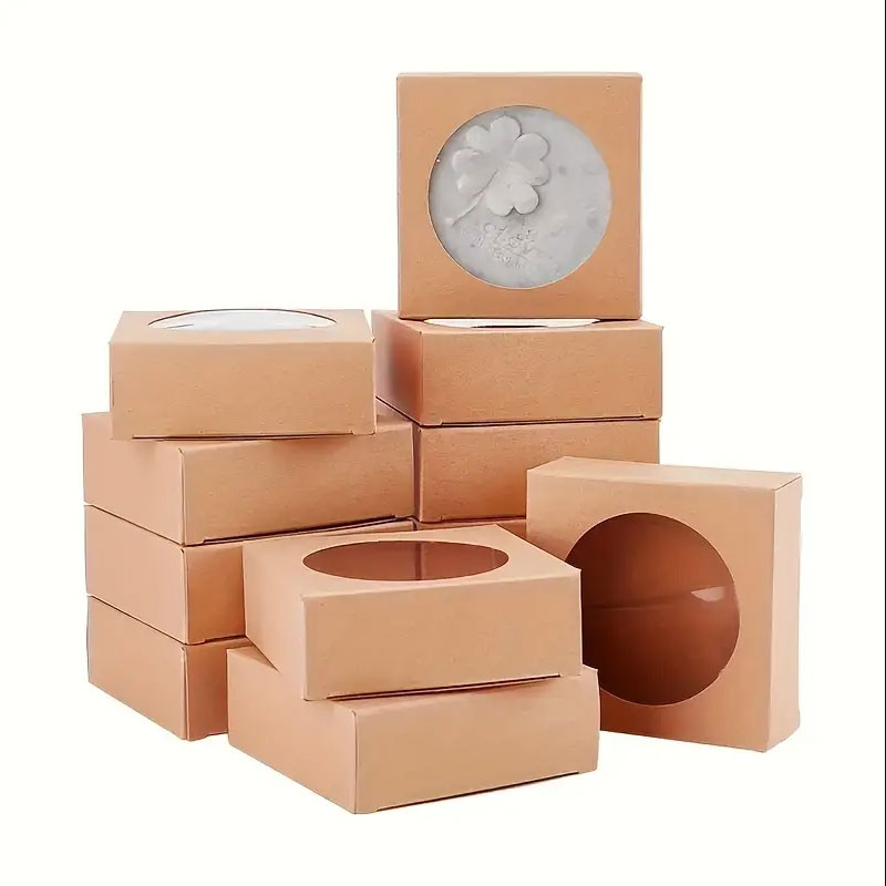 30/50 stücke Kraft papier box  – Event Party Box Bewertung und Preis