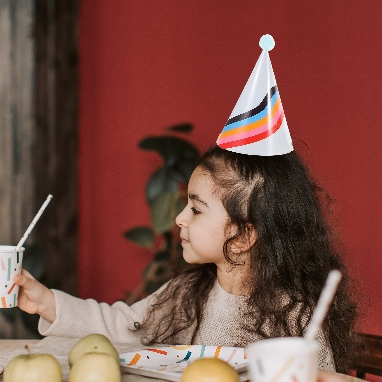 3 Stück Goldfolien-Verzierte P – Party Hat Cone Bewertung und Preis