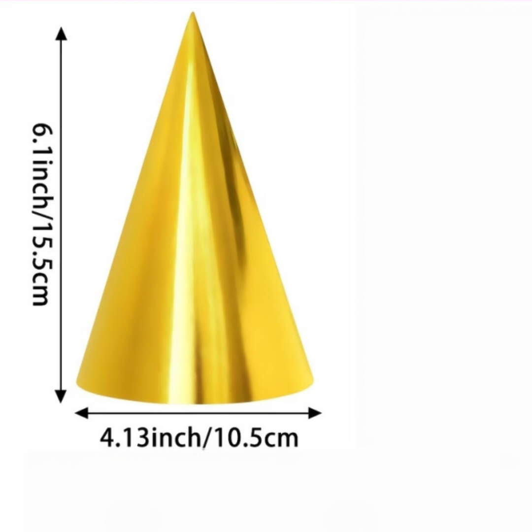 10 Stück bunte, metallisch glä – Party Hat Cone Bewertung und Preis