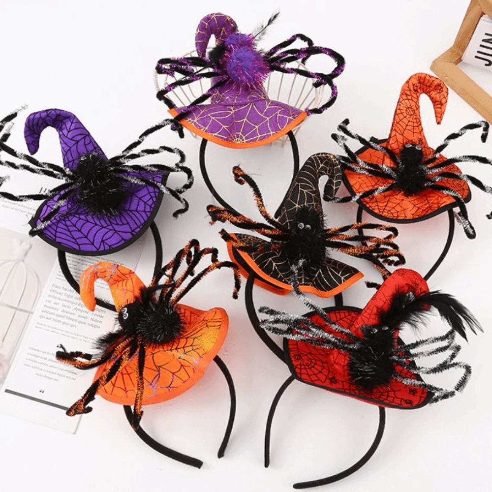 Spinnen-Halloween-Hexenhut-Sti – Party Hat Cone Bewertung und Preis