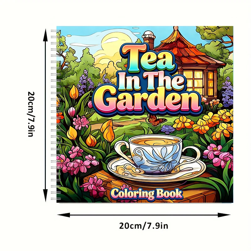 Malbuch „Tea In The Gardens“ f – Supply Event Bewertung und Preis